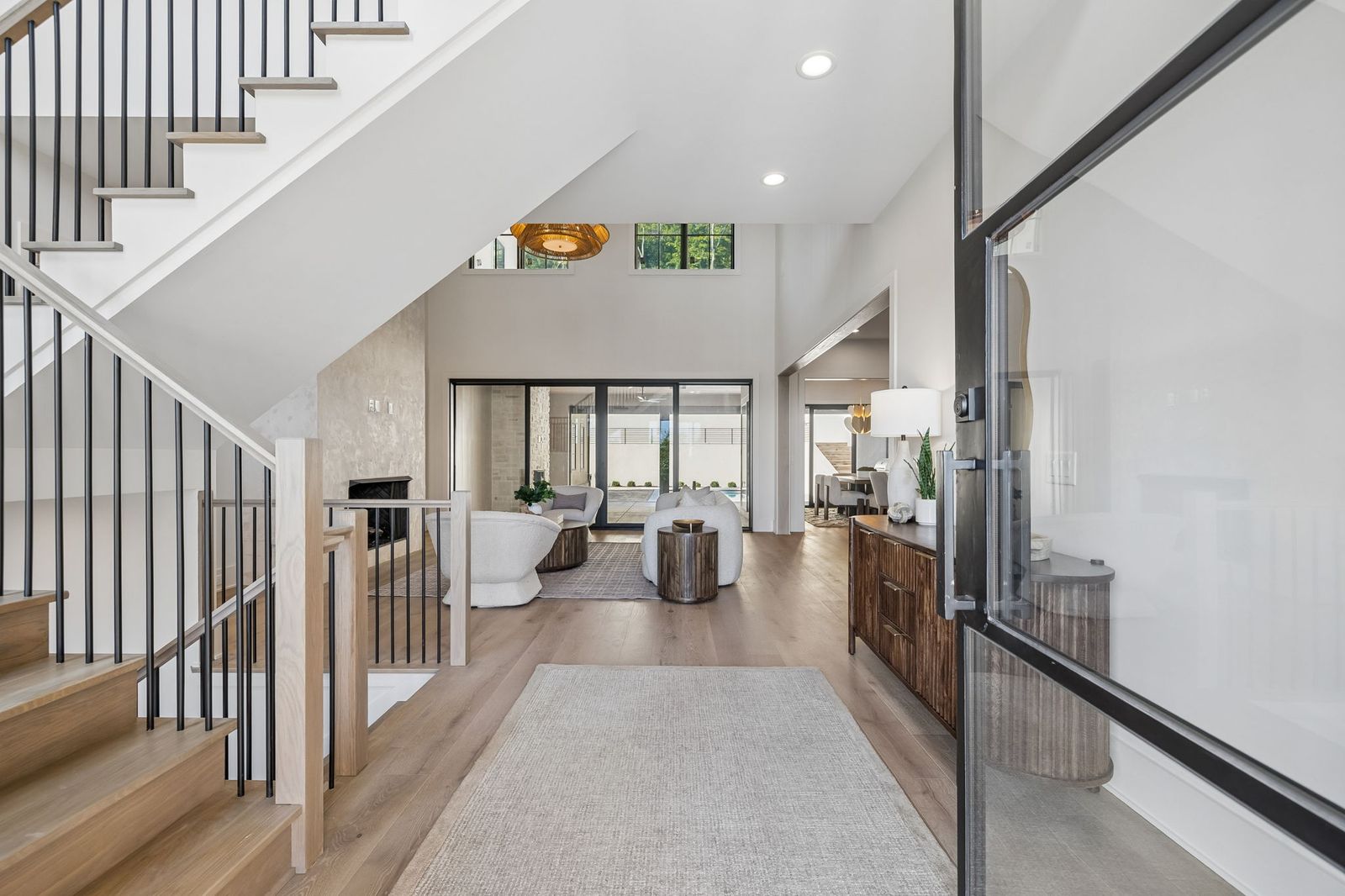 Foyer and staircase
