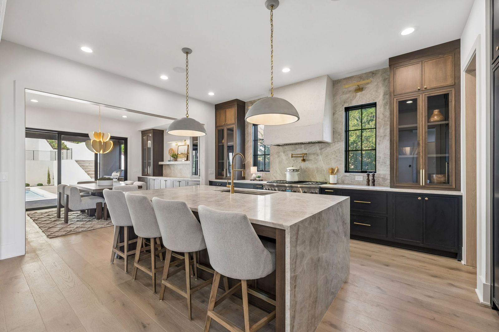Kitchen range